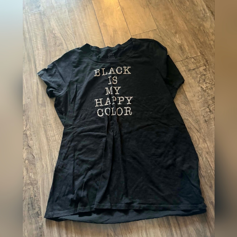 Torrid Black Graphic Tees